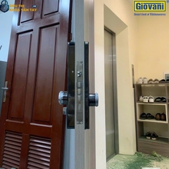 Khóa vân tay GSL-A9S, giải pháp an ninh tối ưu cho cửa gỗ, kiểu dáng sang trọng