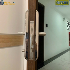 Khóa vân tay Giovani GSL-C138F màu bạc, an ninh tuyệt đối