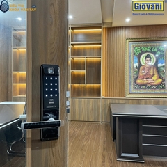 Khóa vân tay Giovani GSL-F66 màu đen, dễ dàng lắp đặ