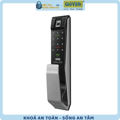 Khóa vân tay Giovani cửa gỗ GSL-K888BG màu đen bạc