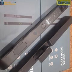 Khóa vân tay Giovani GSL-Z2FB màu đen, giải pháp bảo mật tối ưu cho cửa nhôm, dễ dàng sử dụng