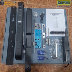 Khóa vân tay Giovani GSL-Z2FB màu đen, bảo vệ an toàn cho cửa nhôm, tính năng vượt trội
