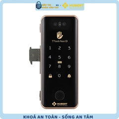 Khóa vân tay Hubert cửa kính CK79F BLACK mang lại sự an toàn tối ưu cho văn phòng và gia đình