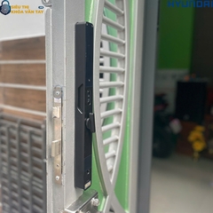 Khóa thông minh Hyundai HY-SLS005 Black phù hợp cửa nhôm Xingfa