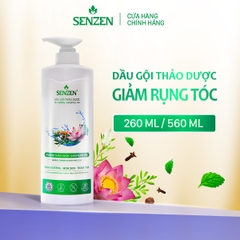 Mua 1 tặng 1 - Dầu Gội Thảo Dược Giảm Rụng SENZEN 560ML