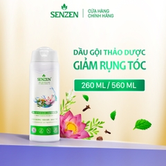 Dầu Gội Thảo Dược Giảm Rụng SENZEN 260ML