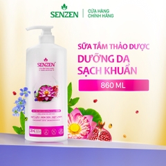Mua 1 tặng 1 - Sữa Tắm Thảo Dược Sạch Khuẩn SenZen 860ML