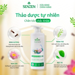 Mua 1 tặng 1 - Dầu Gội Thảo Dược Giảm Rụng SENZEN 560ML