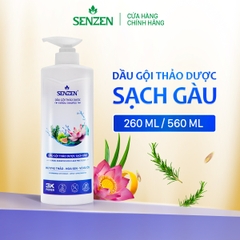 Mua 1 tặng 1 - Dầu Gội Thảo Dược Sạch Gàu SENZEN 560ML