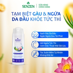 Dầu Gội Thảo Dược Sạch Gàu SENZEN 260ML
