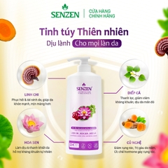 Mua 1 tặng 1 - Sữa Tắm Thảo Dược Dưỡng Mịn Dịu Da SenZen 860ML