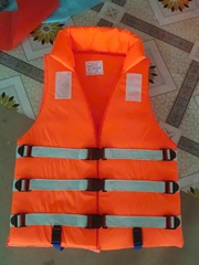 Áo Phao VT Đội Cứu Hộ Cao Cấp Có Cổ Số 6 Số 7 Số 8