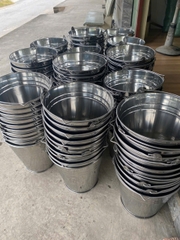 Xô Inox 201 Size 18Cm 20cm 25cm 27cm 30cm 34cm