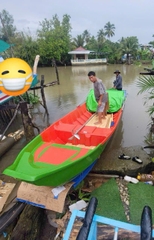 Thuyền Đi Câu Gắn Động Cơ 5.5HP Dài 6,5M 5,5M