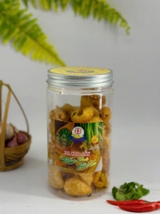 Da heo quay sấy mắm hành giòn tan hộp 100g