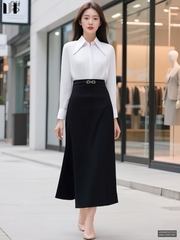 Sơ mi trendy Unaa kiểu cách mới nhất UNSM2507023