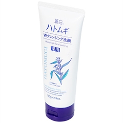 Sữa rửa mặt tẩy trang Reihaku Hatomugi Medicated W-Cleansing Foam 130g - 4513574027060