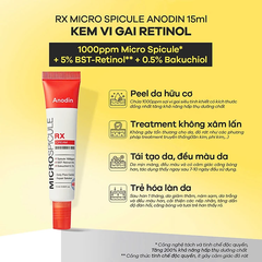 Kem dưỡng da ANODIN MICRO SPICULE RX CREAM