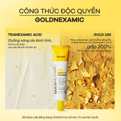 Kem dưỡng trắng da, mờ nám ANODIN GOLDNEXAMIC 10X CREAM