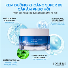 Kem dưỡng da LOMERE SUPER PANTHENOL THERMAL WATER CREAM 50ml