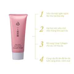 Sữa rửa mặt Collagen - COLLAGEN MOISTURIZING CREAMY FOAM