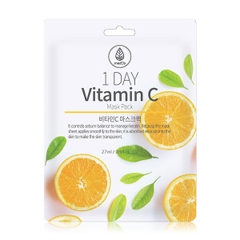 Mặt nạ MEDB 1 Day Vitamin C Mask Pack, giúp dưỡng ẩm, làm trắng sáng da,hỗ trợ làm mờ thâm nám