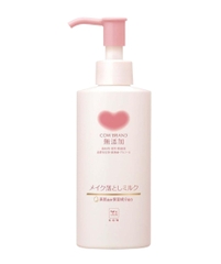 Sữa tẩy trang làm sạch và dưỡng ẩm cho da nhạy cảm COW Addtitive Free Cleansing Milk 150ml - 4901525602204