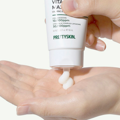 Kem dưỡng phục hồi làm dịu da ( PRETTYSKIN VITA K-CICA MAX CALMING & RECOVERY CREAM ), dung tích 60ml, dạng tuýp, hiệu PRETTYSKIN