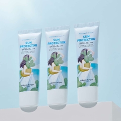 Kem chống nắng makeup helper whitening tone-up sun protector SPF50+/PA++++ Thương hiệu: Makeup Helper 50ml/tuýp 8809299821837