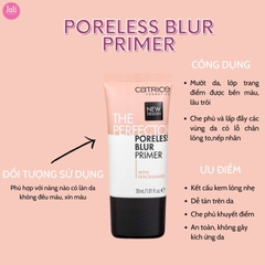 Kem lót Catrice The Perfector Poreless Blur Primer, dung tích 30ml