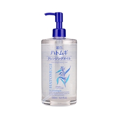 Dầu tẩy trang dưỡng ẩm REIHAKU HATOMUGI 500ml - 4513574030008