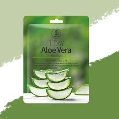 Mặt nạ MEDB 1 Day Aloe Vera Mask Pack, giúp dưỡng ẩm, làm dịu da khô