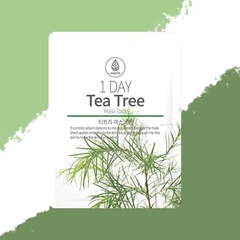 Mặt nạ MEDB 1 Day Tea Tree Mask Pack, dành cho da mụn, giúp dưỡng ẩm
