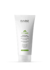 Sữa Rửa Mặt Cho Da Dầu Mụn (Laboratorios Babé - Stop Akn Limpiador Purificante / Stop Akn Purifying Cleansing Gel)