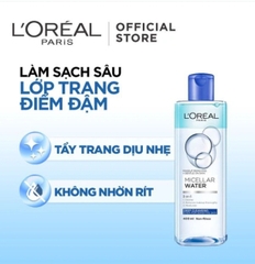 G3240304 - 498919 - LOREAL PARIS TẨY TRANG MICELLAR SẠCH SÂU 400ML