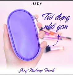 BỘ CỌ TRANG ĐIỂM JARY MAKEUP BRUSH SET 10 CÂY - TÚI ĐỰNG DA PU