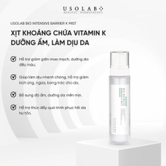 Xịt khoáng USOLAB BIO INTENSIVE BARRIER K MIST 150ML