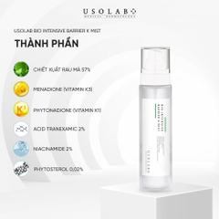 Xịt khoáng USOLAB BIO INTENSIVE BARRIER K MIST 150ML