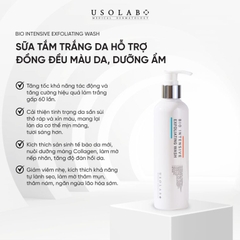 Sữa tắm tẩy da chết USOLAB BIO INTENSIVE EXFOLIATING WASH 250ML