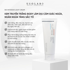 Kem trắng da body USOLAB BIO INTENSIVE  LIGHT CREAM 250ML