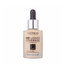 Kem nền Catrice HD Liquid Coverage Foundation 010 Light Beige