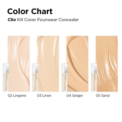 Kem che khuyết điểm CLIO Kill Cover Founwear Concealer 2-BP Lingerie