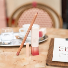 Chì kẻ viền môi CLIO Velvet Lip Pencil Set 02 Peach Beige