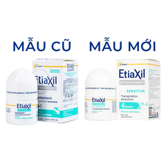 Lăn khử mùi và chống mùi cơ thể 15ml.Hiệu ETIAXIL (DETRANSPIRANT Traitement transpiration excessive Aisselles Peaux sensibles)