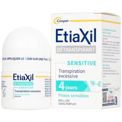 Lăn khử mùi và chống mùi cơ thể 15ml.Hiệu ETIAXIL (DETRANSPIRANT Traitement transpiration excessive Aisselles Peaux sensibles)