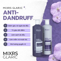 GLARIC ANTI-DANDRUFF SHAMPOO 800ML (Gội tím 800ml)-5061014613155