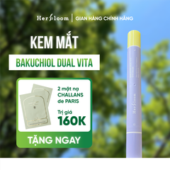 Bakuchiol dual eye cream kem mắt herbloom Thương hiệu: Herbloom 16ml/lọ