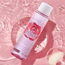 Nước tẩy trang làm sạch lớp trang điểm,bụi bẩn và bã nhờn trên da,dưỡng ẩm cho da (THE NATURE BOOK ROSE MICELLAR CLEANSING WATER),150ml