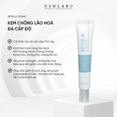 Kem chống lão hóa đa cấp độ USOLAB RETIN A CREAM 30ML
