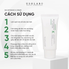 Kem phục hồi làm dịu tức thì USOLAB BIO INTENSIVE K CREAM 50ML